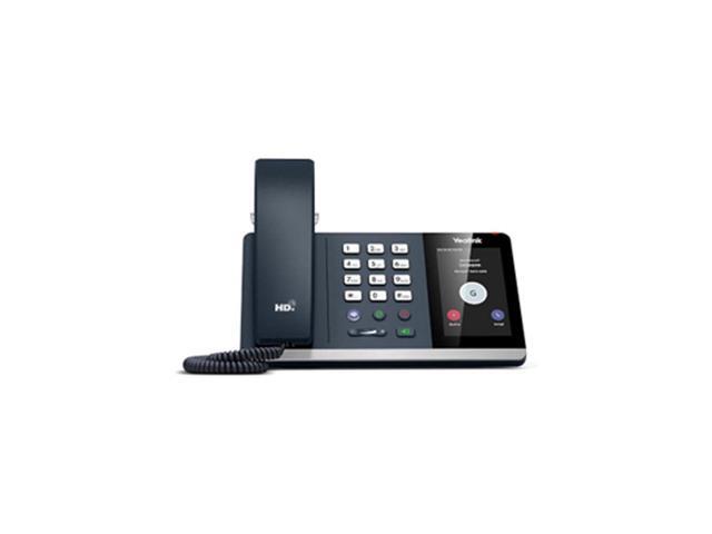 Yealink MP54 MS Teams IP Corded Phone Bundle with Yealink WH63 MS Teams Mono Bluetooth Noise Canceling Mic Headset for Office, Cam 313 2MP Webcam