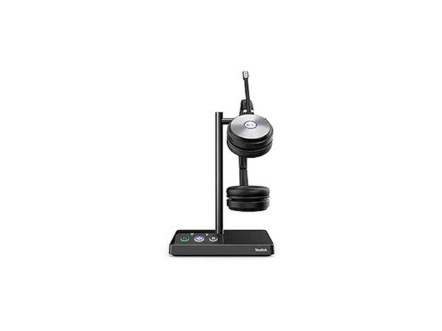 Yealink MP50 MS Teams IP Corded Phone Bundle with WH62 MS Teams Dual Wireless Bluetooth Over Ear Headset for Office, Cam 313 2MP Webcam