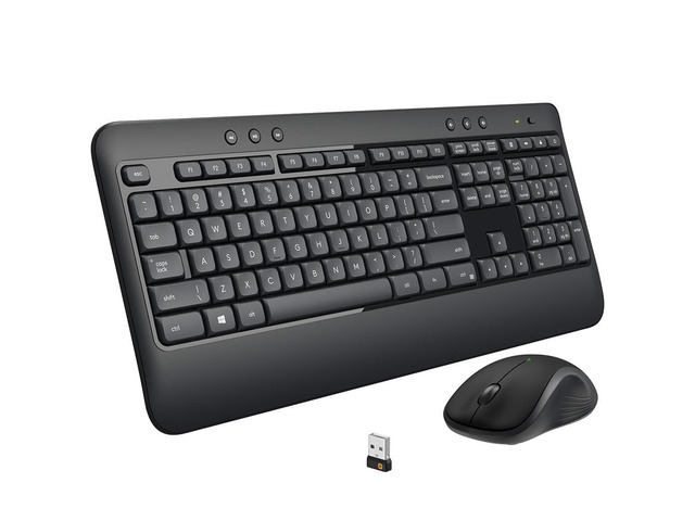 Yealink WH66 Dual UC Wireless Bluetooth Headset with Multitouch Console Bundle with Cam 313 2MP Webcam, MK540 Wireless Keyboard and Mouse, Gel...