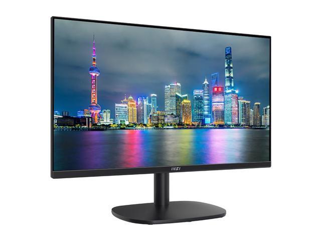 MSI Pro MP245V 24 inch 1080P Full HD 100Hz 1ms LCD Business Monitor, Bundle with Less Blue Light, FreeSync, HDMI, VGA
