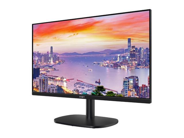 MSI Pro MP245V 24 inch 1080P Full HD 100Hz 1ms LCD Business Monitor, 2-Pack Bundle with Less Blue Light, FreeSync, HDMI, VGA, Desk Mount Dual...