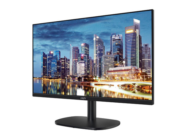 MSI Pro MP245V 24 inch 1080P Full HD 100Hz 1ms LCD Business Monitor, 2-Pack bundle HDMI, VGA, Desk Mount Dual Monitor Stand, MK270 Wireless...