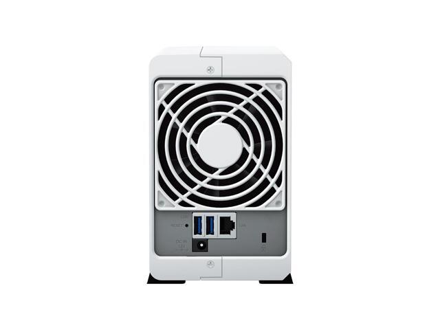 Synology DiskStation DS223j NAS Server with RTD1619B 4-Core 1.7GHz CPU, 1GB Memory, 8TB SSD Storage, 1 x 1GbE LAN Port, DSM Operating System