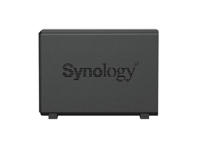 Synology DiskStation DS124 NAS Server with RTD1619B 4-Core 1.7GHz CPU, 1GB Memory, 22TB HDD Storage, 1 x 1GbE LAN Port, DSM Operating System
