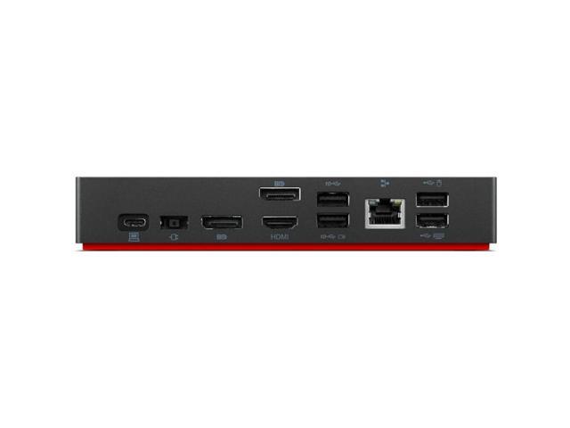 Lenovo ThinkPad Thunderbolt 4 Workstation Dock 230W 4K Support, HDMI, USB-C, DisplayPort Bundled with Desk Mount Dual Monitor Stand, MK670 Wireless...