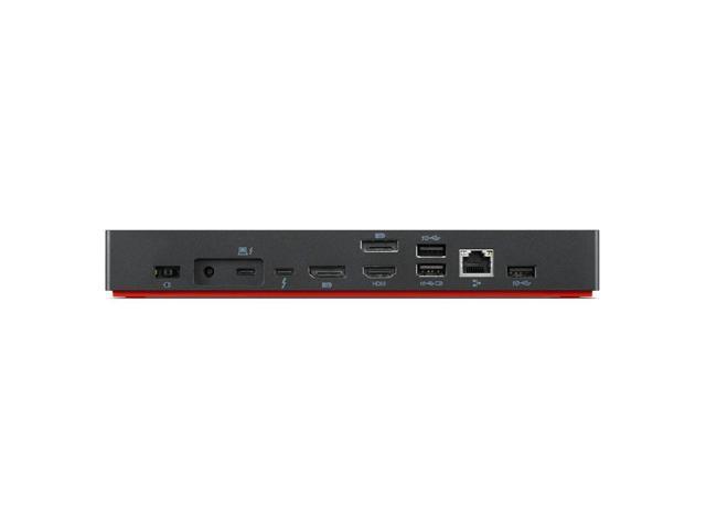Lenovo ThinkPad Universal Thunderbolt 4 Dock 100W 4K Support, HDMI, USB-C, DisplayPort, Bundled with Desk Mount Dual Monitor Stand, MK270 Wireless...