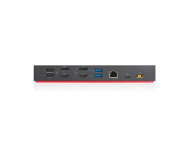 Lenovo ThinkPad Hybrid USB-C with USB-A Dock 90W 4K, HDMI, USB-C, DisplayPort, Bundled with Desk Mount Dual Monitor Stand, MK650 Wireless Keyboard...