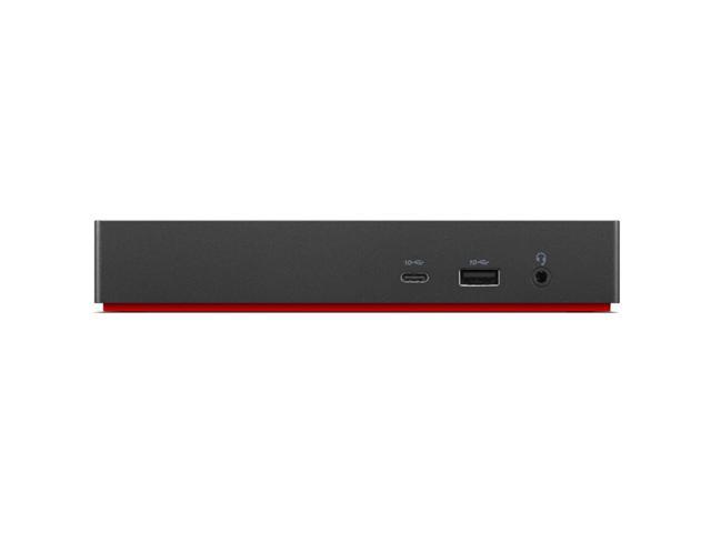 Lenovo ThinkPad USB-C Dock Bundle with Mini Speaker, For T-Series Gen 1-3, E-Series Gen 1-5, L-Series Gen 1-3, P1 Gen 1-5, P-Series Gen 1-3,...