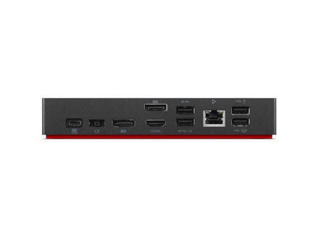 Lenovo ThinkPad USB-C Dock Bundle with Mini Speaker, For T-Series Gen 1-3, E-Series Gen 1-5, L-Series Gen 1-3, P1 Gen 1-5, P-Series Gen 1-3,...