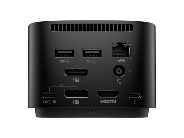 HP Thunderbolt G4 Dock 120W, 4K Support w/Thunderbolt Cable, HDMI, USB-C, DisplayPort and USB Hub Bundled with Desk Mount Dual Monitor Stand, MK670...