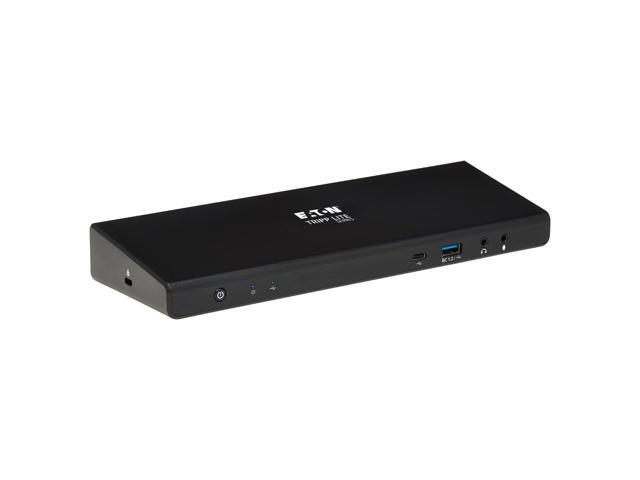 Tripp Lite USB-C Dock Supporting Dual Display, 5K, 85W, HDMI, DisplayPort and Ethernet Bundled with Bluetooth Mini U Speaker and Built-in Mic, 4...