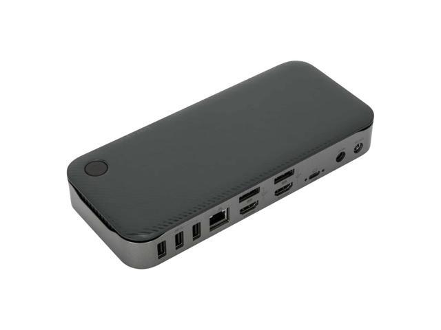 Targus USB-C Universal Quad 4K 100W Fingerprint ID Dock Bundled with Desk Mount Dual Monitor Stand, MK670 Wireless Keyboard & Mouse combo and Gel...