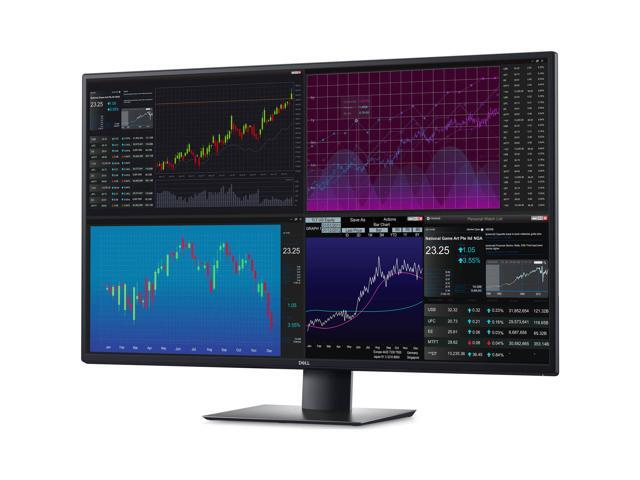 Dell U4320Q UltraSharp 43 Inch 4K UHD (3840 x 2160) LED Backlit USB-C Monitor with DisplayPort and HDMI
