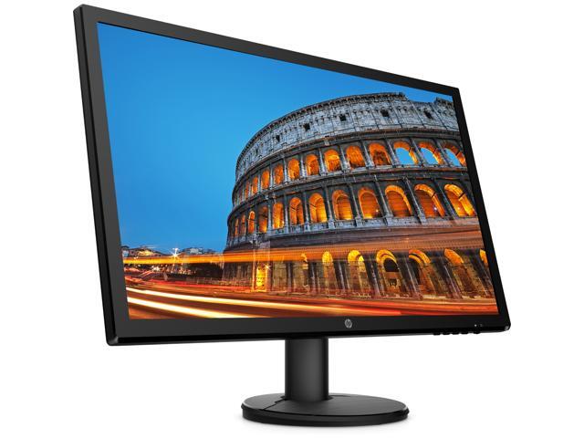 HP V24 24 inch TN Full HD 1920 x 1080 LED Backlit LCD Monitor 2-Pack Bundle with HDMI and VGA ports, AMD FreeSync, 75Hz Refresh Rate, Low Blue Light
