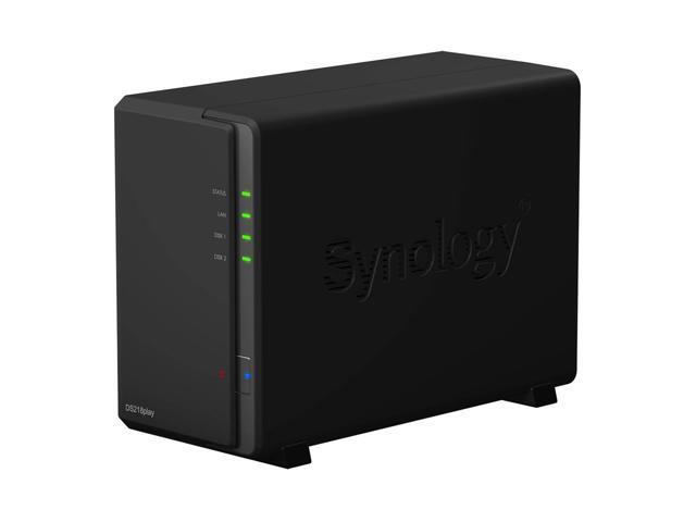 Synology DiskStation DS218play NAS Server with RTD1296 1.4GHz CPU, 1GB Memory, 8TB HDD Storage, 1 x 1GbE LAN Port, DSM Operating System
