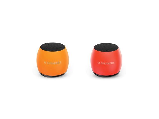 U Speakers Micro Glow in the Dark Portable Wireless Bluetooth Speaker with Mic & Selfie Remote Control Active Lifestyle Travel Home Office Bundle...