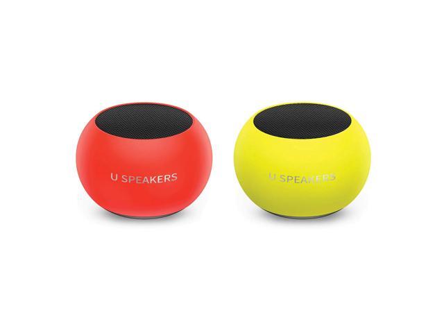 U Speakers Mini Glow in the Dark Portable Wireless Bluetooth Speaker with Magnetic Base, Mic & Selfie Remote Control Active Lifestyle Travel Home...