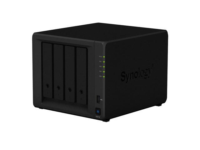 Synology DiskStation DS418 NAS Server with RTD1296 1.4GHz CPU, 2GB Memory, 8TB HDD Storage, 2 x 1GbE LAN Ports, DSM Operating System