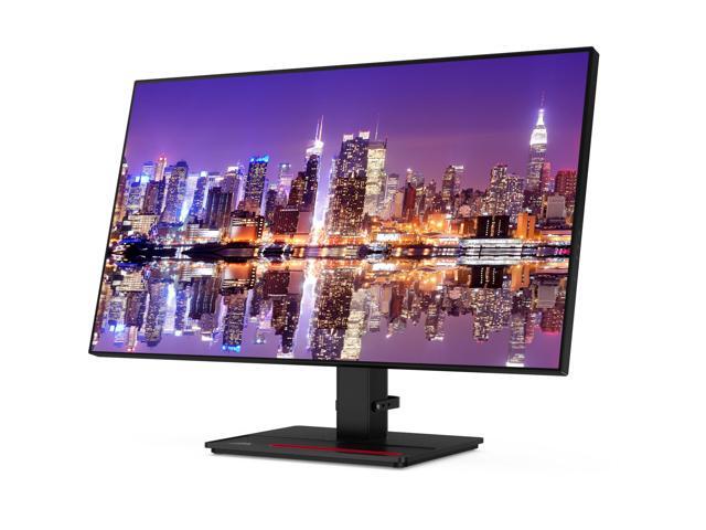 Lenovo ThinkVision P27h 2560 x 1440 LED QHD LCD Monitor, 2-Pack Bundle with HDMI, DisplayPort, Daisy Chain ready, Dock, USB Hub, Dual Monitor...