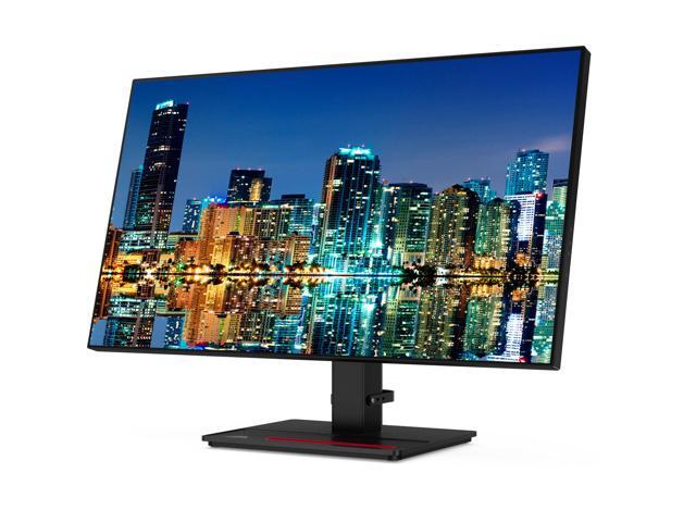 Lenovo ThinkVision P27q 2560 x 1440 LED QHD LCD Monitor, 2-Pack Bundle with HDMI, DisplayPort, Daisy Chain ready, USB Hub, Dual Monitor Stand,...