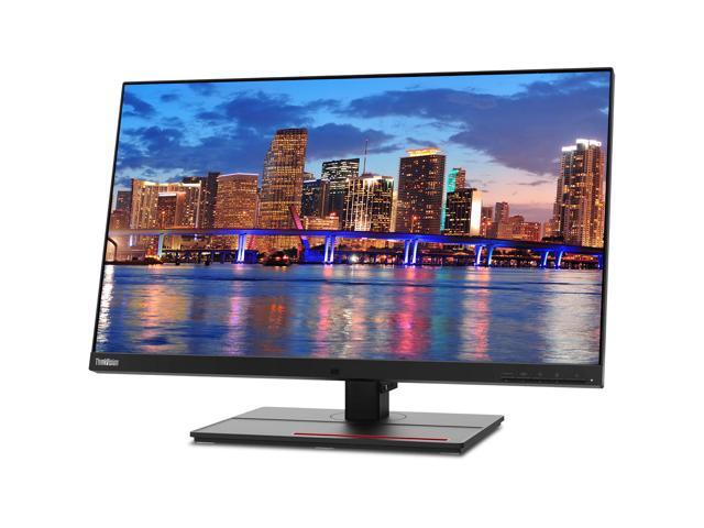 Lenovo ThinkVision P27u 3840 x 2160 LED UHD 4K LCD, 2-Pack Bundle with HDMI, DisplayPort, Daisy Chain, USB-C, USB Hub, Speakers, Dual Monitor...