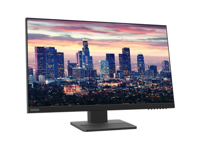 Lenovo ThinkVision E24 1920 x 1080 LED FHD LCD Monitor, 2-Pack Bundle with HDMI, VGA, Speakers, DisplayPort, Dual Monitor Stand, ThinkPad USB-C...