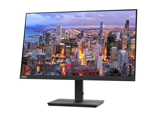 Lenovo ThinkVision S24e 24-inch 1920 x 1080 LED Backlit Full HD LCD, 2-Pack Bundle with HDMI, VGA, Dual Monitor Stand, ThinkPad Universal USB-C...