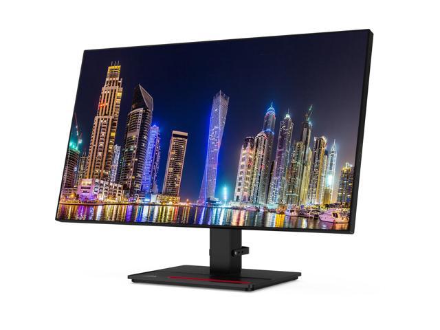 Lenovo ThinkVision P27q 2560 x 1440 LED QHD LCD Monitor, 2-Pack Bundle with HDMI, DisplayPort, Daisy Chain ready, USB Hub, Dual Monitor Stand,...