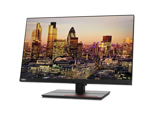 Lenovo ThinkVision P27u 3840 x 2160 LED UHD 4K LCD, 2-Pack Bundle with HDMI, DisplayPort, Daisy Chain, USB-C, USB Hub, Speakers, Dual Monitor...