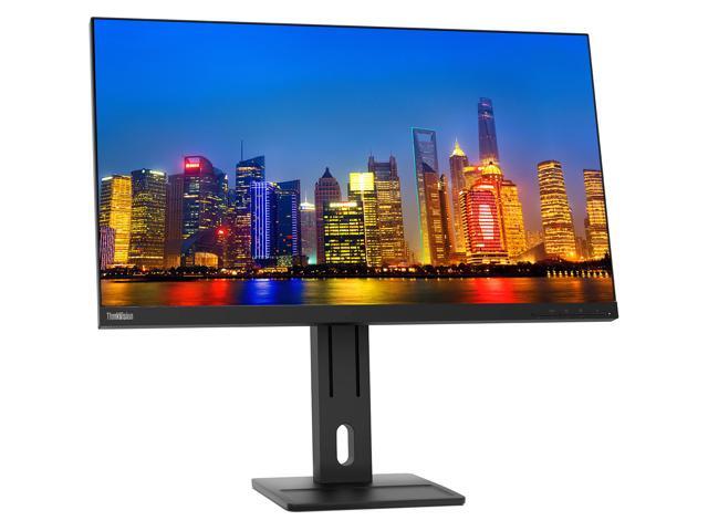 Lenovo ThinkVision E28u 3840 x 2160 LED Backlit 4K Ultra HD LCD Monitor, 2-Pack Bundle with HDMI, DisplayPort, Speakers, Desk Mount Dual Monitor...