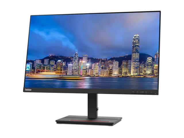 Lenovo ThinkVision S24e 24-inch 1920 x 1080 LED Backlit Full HD LCD Monitor, 2-Pack Bundle with HDMI, VGA, Desk Mount Dual Monitor Stand, Lenovo...