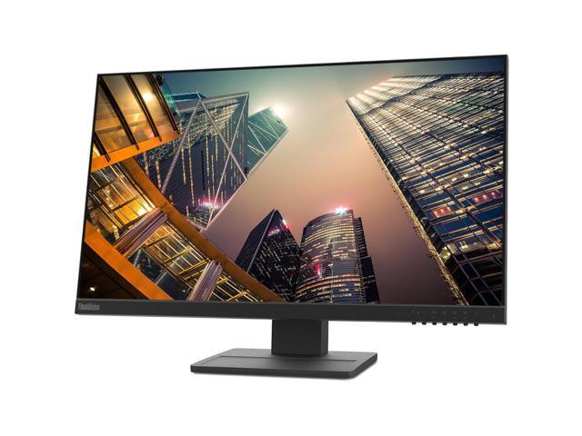 Lenovo ThinkVision E24 24-inch 1920 x 1080 LED Backlit Full HD LCD Monitor, 2-Pack Bundle with HDMI, VGA, DisplayPort, Integrated Speakers