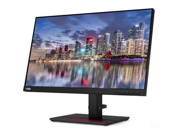 Lenovo ThinkVision P24h 24-inch 2560 x 1440 LED Backlit Quad HD LCD Monitor, 2-Pack Bundle with HDMI, DisplayPort in & out, Daisy Chain ready,...
