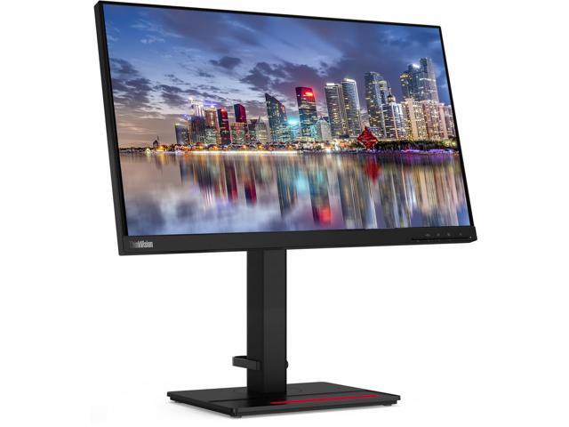 Lenovo ThinkVision P24h 24-inch 2560 x 1440 LED Backlit Quad HD LCD Monitor, 2-Pack Bundle with HDMI, DisplayPort in & out, Daisy Chain ready,...