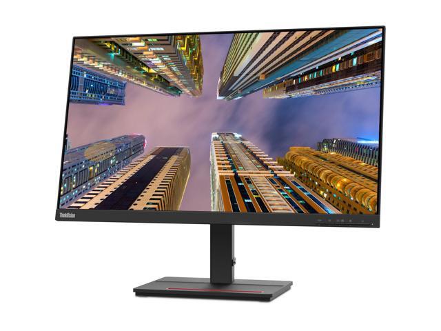 Lenovo ThinkVision S24e 24-inch 1920 x 1080 LED Backlit Full HD LCD Monitor, 2-Pack Bundle with HDMI, VGA