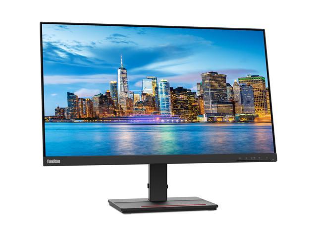 Lenovo ThinkVision S27e 27-inch 1920 x 1080 LED Backlit Full HD LCD Monitor, 2-Pack Bundle with HDMI, VGA