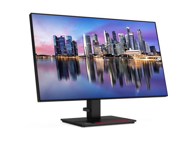 Lenovo ThinkVision P27h 27-inch 2560 x 1440 LED Backlit Quad HD LCD Monitor, 2-Pack Bundle with HDMI, DisplayPort in & out, Daisy Chain ready,...