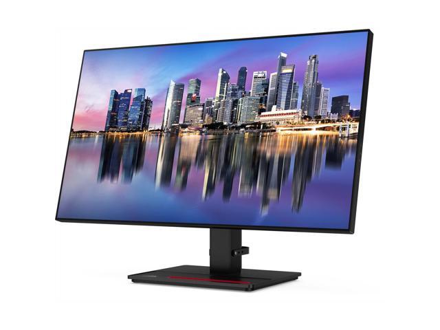 Lenovo ThinkVision P27h 27-inch 2560 x 1440 LED Backlit Quad HD LCD Monitor, 2-Pack Bundle with HDMI, DisplayPort in & out, Daisy Chain ready,...