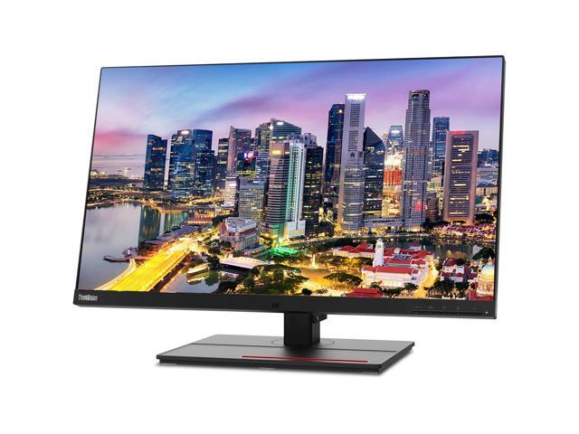 Lenovo ThinkVision P27u 3840 x 2160 LED UHD 4K LCD, 2-Pack Bundle with HDMI, DisplayPort, Daisy Chain, USB-C, USB Hub, Speakers, Dual Monitor...