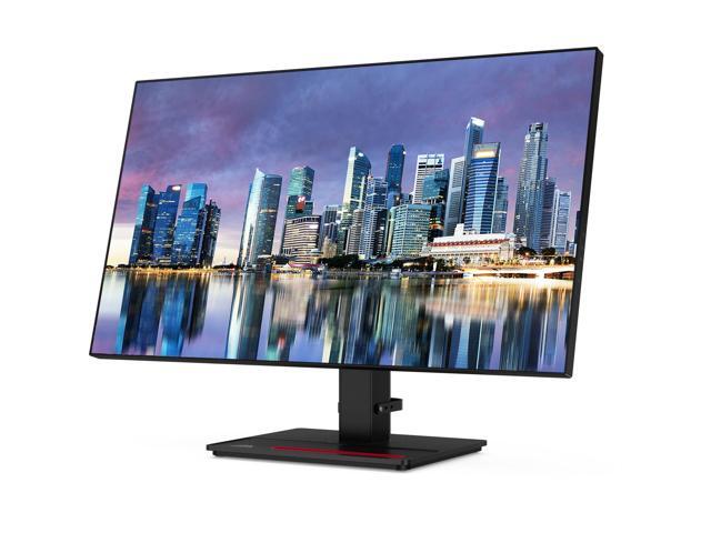 Lenovo ThinkVision P27q 27 2560 x 1440 LED QHD LCD Monitor, 2-Pack Bundle with HDMI, DisplayPort, Daisy Chain ready, USB Hub, Dual Monitor Stand,...