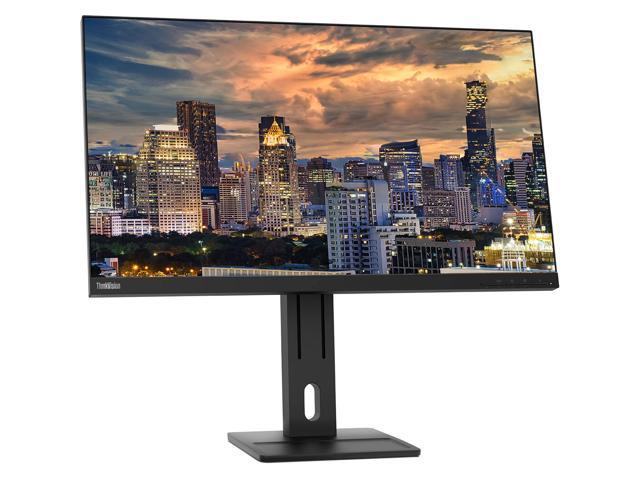Lenovo ThinkVision E28u 3840 x 2160 LED 4K UHD LCD Monitor, 2-Pack Bundle with HDMI, DisplayPort, Speakers, Dual Monitor Stand, ThinkPad USB-C...