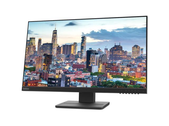 Lenovo ThinkVision E24 24-inch 1920 x 1080 LED Backlit Full HD LCD Monitor, 2-Pack Bundle with HDMI, VGA, DisplayPort, Integrated Speakers, Desk...
