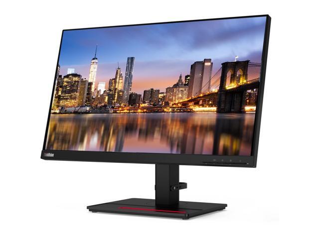 Lenovo ThinkVision P24h 24-inch 2560 x 1440 LED Backlit Quad HD LCD Monitor, 2-Pack Bundle with HDMI, DisplayPort in & out, Daisy Chain ready,...