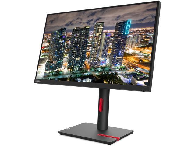 Lenovo ThinkVision T24i 24-inch 1920 x 1080 LED Backlit Full HD Widescreen LCD Monitor, 2-Pack Bundle with HDMI, VGA, DisplayPort, USB Hub