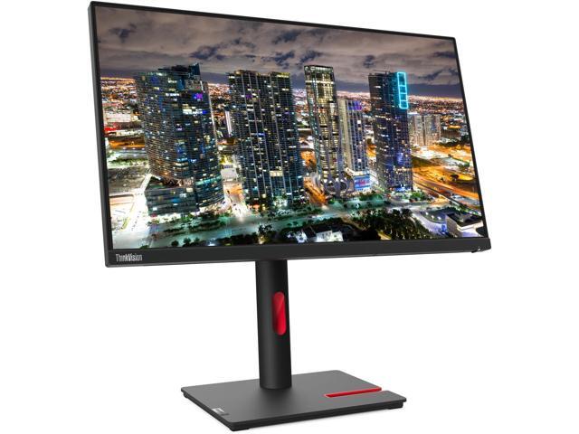 Lenovo ThinkVision T24i 24-inch 1920 x 1080 LED Backlit Full HD Widescreen LCD Monitor, 2-Pack Bundle with HDMI, VGA, DisplayPort, USB Hub