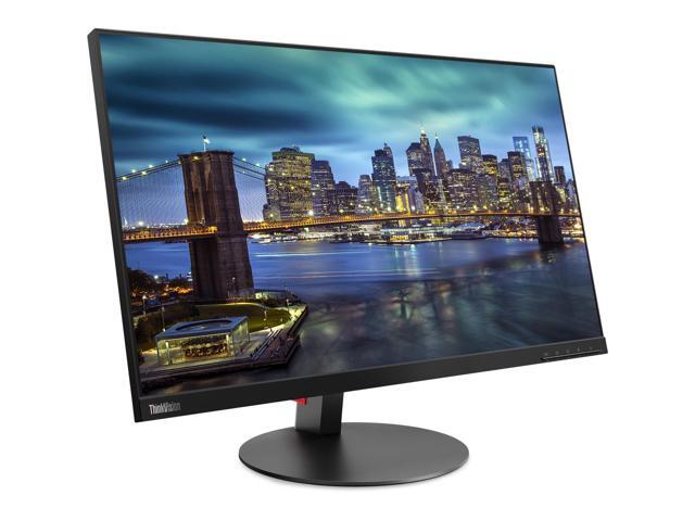 Lenovo ThinkVision T27i 27-inch 1920 x 1080 LED Backlit Full HD Widescreen LCD Monitor, 2-Pack Bundle with HDMI, VGA, DisplayPort, USB Hub
