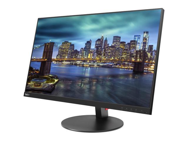 Lenovo ThinkVision T27i 27-inch 1920 x 1080 LED Backlit Full HD Widescreen LCD Monitor, 2-Pack Bundle with HDMI, VGA, DisplayPort, USB Hub
