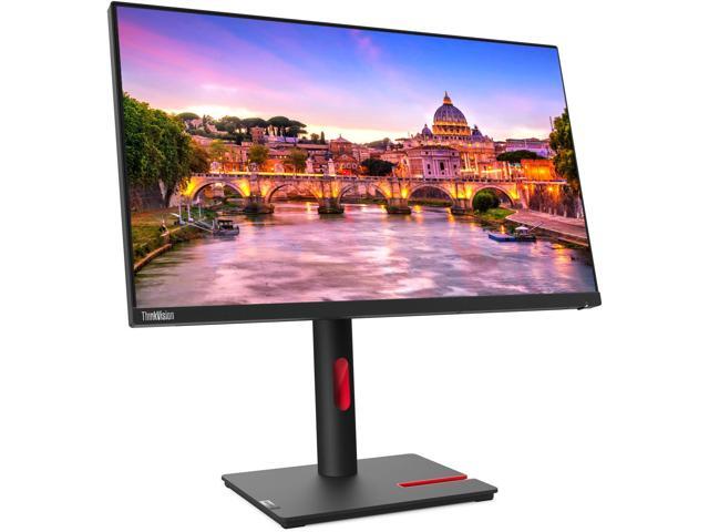 Lenovo ThinkVision T24i 24-inch 1920 x 1080 LED FHD LCD, 2-Pack Bundle with HDMI, DisplayPort, USB Hub, Dual Monitor Stand, ThinkPad USB-C Dock,...