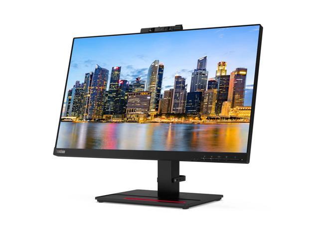 Lenovo ThinkVision T24v 24-inch, 2-Pack Bundle with T24i, HDMI, DisplayPort, Webcam, Speaker, Microphone, Dual Monitor Stand, ThinkPad USB-C Dock,...
