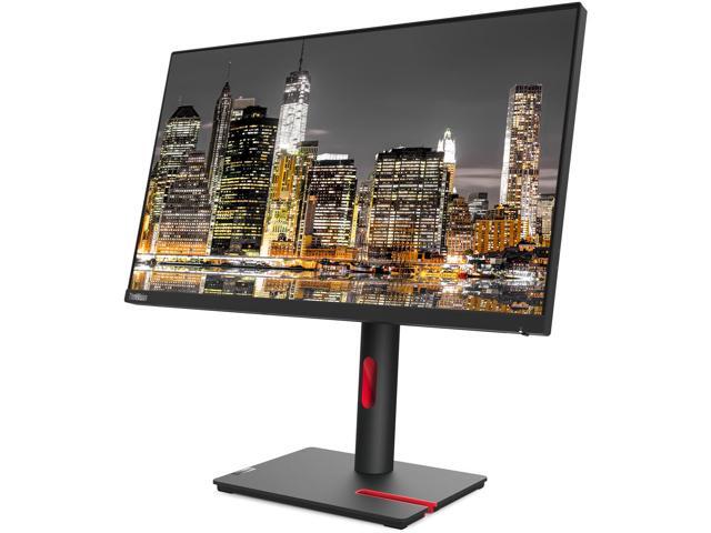 Lenovo ThinkVision T24i 24-inch 1920 x 1080 LED Backlit Full HD Widescreen LCD Monitor, 2-Pack Bundle with HDMI, VGA, DisplayPort, USB Hub, Desk...